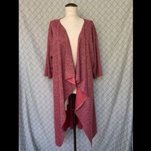 Shirley Drape Front Cardigan